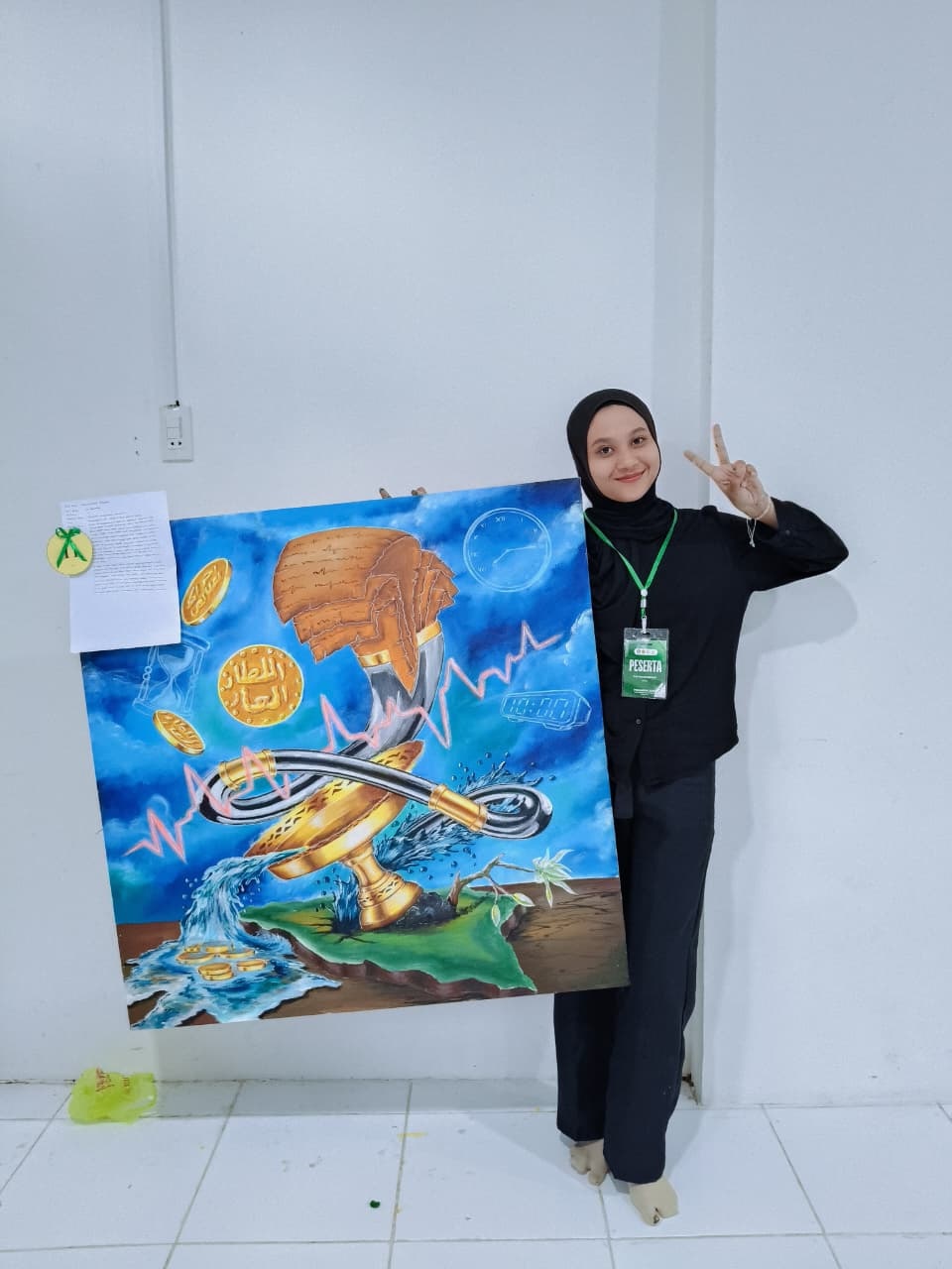 Wakili Aceh di PEKSIMINAS 2026, Mahasiswi Prodi Pendidikan Matematika FKIP Unimal Sabet Juara 1 Lomba Lukis PEKSIMIDA